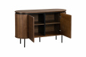 Sideboard \'K&auml;rra\' - Valn&oslash;d/Svart