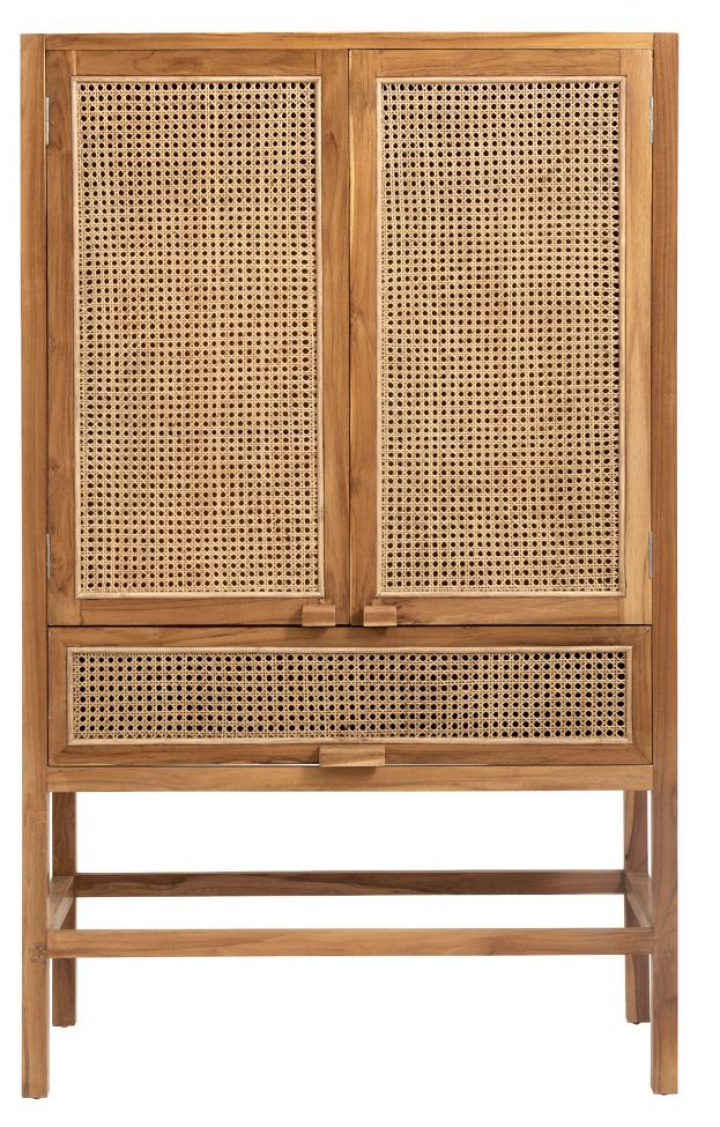 Skab \'Teak\' - Natur i gruppen Møbler / Hylder & opbevaring / Skabe og skænke hos Reforma (2550)