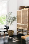 Skab \'Teak\' - Natur