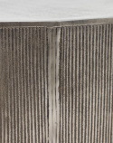 Sofabord \'Rota\' 50x50cm - Børstet Sølv