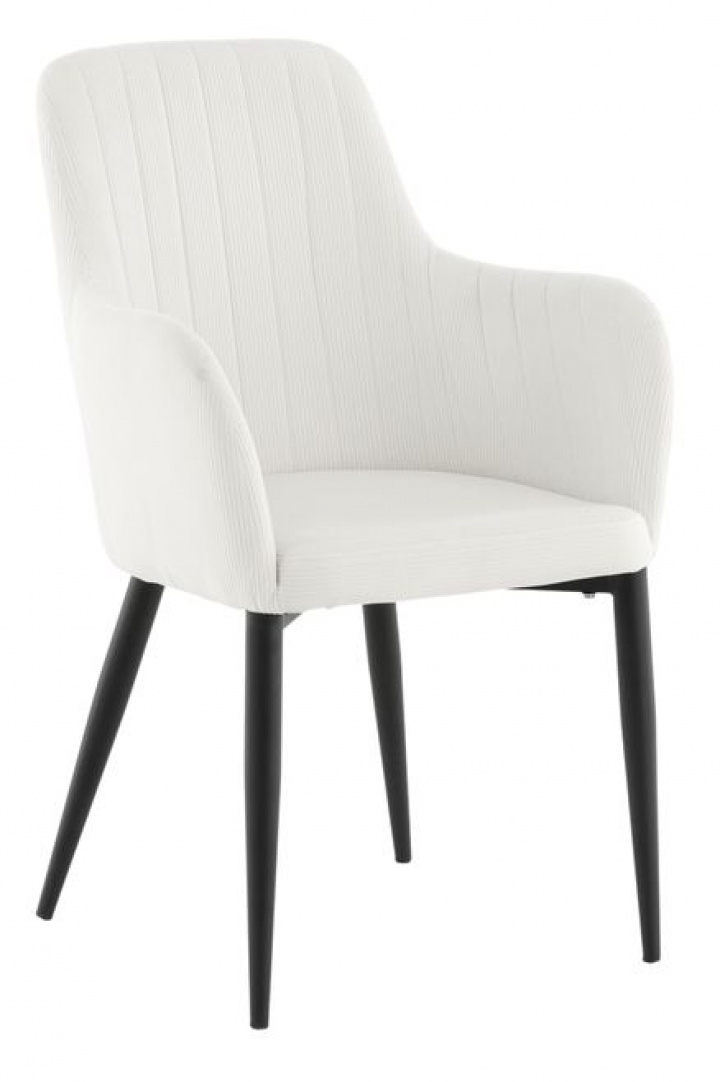 Stol \'Fåvang\' - Hvid/Sort i gruppen Møbler / Sidde møbler / Stole hos Reforma (27702-890)