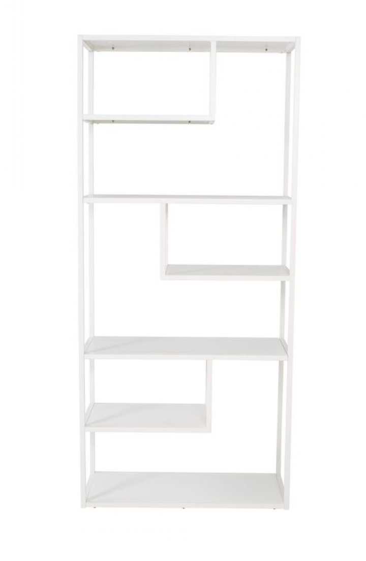 Hylde \'Staal\' - Hvid i gruppen Møbler / Hylder & opbevaring / Bogreoler hos Reforma (28076-201)
