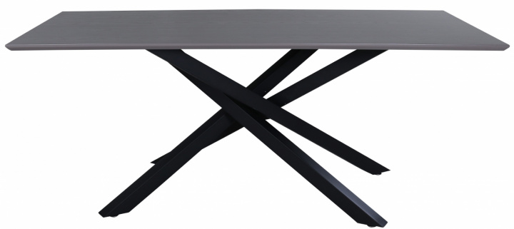 Spisebord \'Skellefteå\' 180x90cm - Sort i gruppen Møbler / Bord / Spisebord hos Reforma (29892-858)