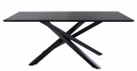 Spisebord \'Antica\' 180x90cm - Sort