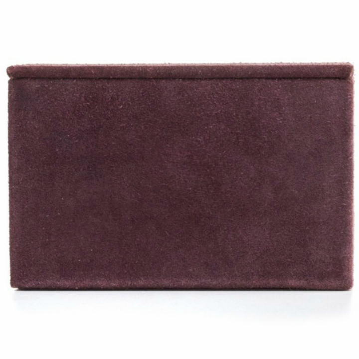 Opbevaringskasse \'Hallon\' - Suede/Aubergine i gruppen Møbler / Hylder & opbevaring / Småopbevaring hos Reforma (30021)