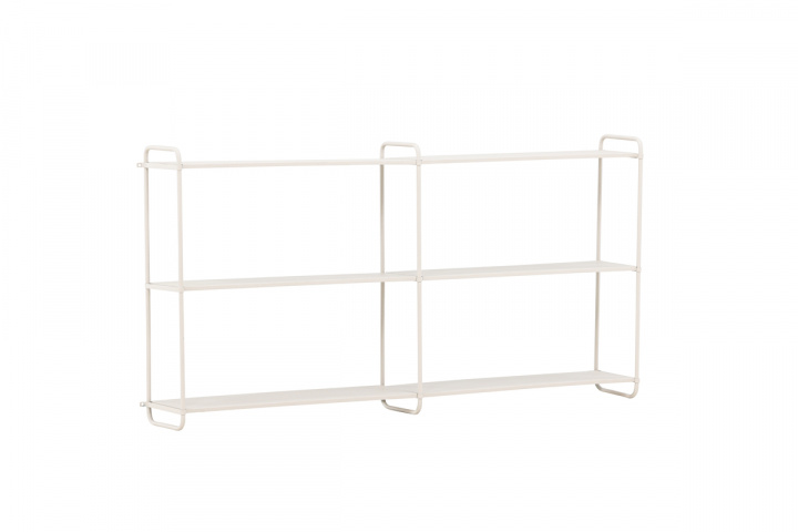 Hylde \'Fontaine\' 122cm - Beige i gruppen Møbler / Hylder & opbevaring / Væghylder hos Reforma (30051-101)