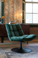 Lænestol \'Bar\' - Sammet/Grøn