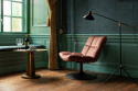 Lænestol \'Bar\' - Sammet/Rosa