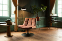 Lænestol \'Bar\' - Sammet/Rosa