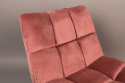 Lænestol \'Bar\' - Sammet/Rosa