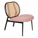 Lænestol \'Spike\' - Natur/Rosa/Svart