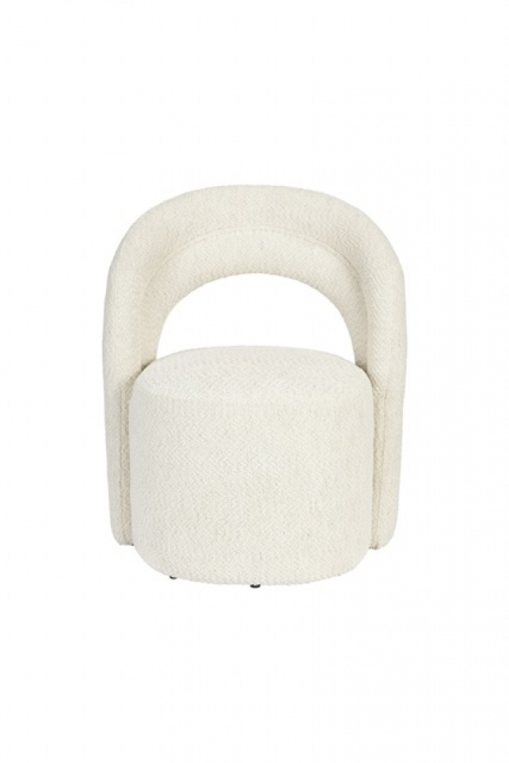 Lænestol \'Seina\' 66x63 - Beige i gruppen Møbler / Sidde møbler / Lænestole hos Reforma (3100233)