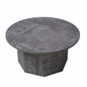 Sofabord \'Bilbao\' Rundt 80cm - Grå