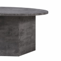 Sofabord \'Bilbao\' Rundt 80cm - Grå