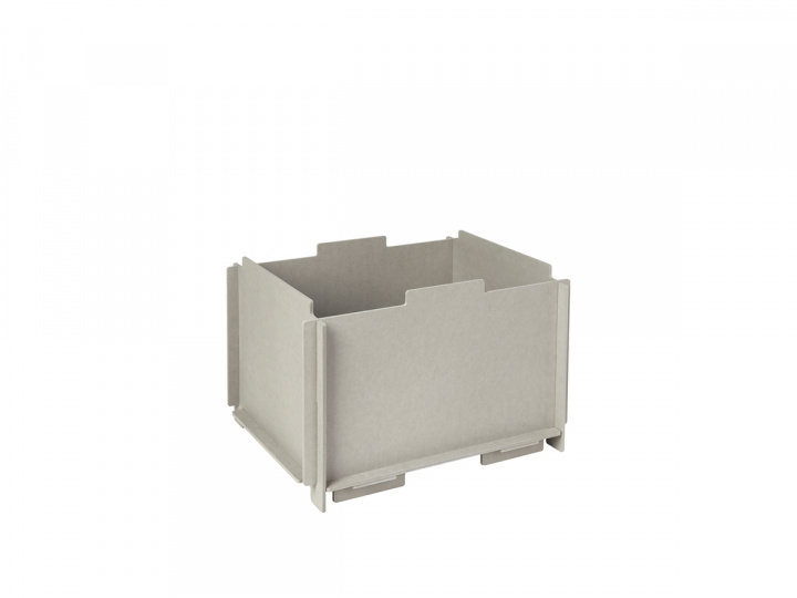 Kasse \'Stacie\' - Grå i gruppen Indretning / Dekoration / Øvrig dekoration hos Reforma (32000052)