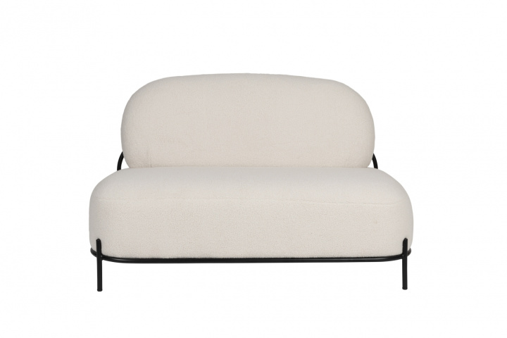Sofa `Polly` - Hvid i gruppen Møbler / Sofaer / 2-personers sofaer hos Reforma (3200212)