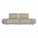 Sofa \'Hunter\' 3-sæde - Sand