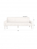Sofa `Preston` - Beige