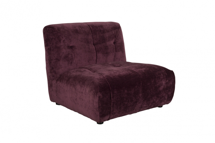 Sofa \'Giada\' 1-sæde - Blomme i gruppen Møbler / Sofaer / Modulsofaer hos Reforma (3200464)