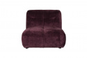 Sofa \'Giada\' 1-sæde - Blomme