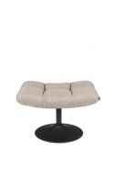 Puf \'Hocker bar\' - Lysgrå
