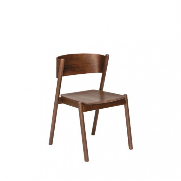 Køkkenstol \'Oblique\' - Mørkebrun i gruppen Møbler / Sidde møbler / Stole hos Reforma (331602)