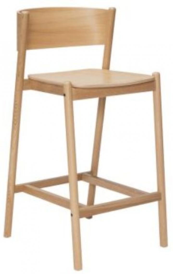 Puf \'Oblique\' - Natur i gruppen Møbler / Sidde møbler / Barstole hos Reforma (331607)