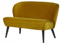 Sofa \'Sara\' - Okker/Sammet