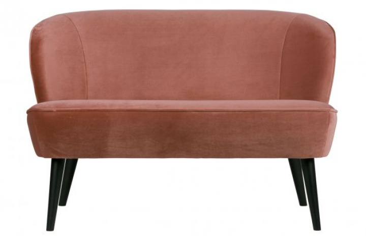 Sofa \'Sara\' - Rosa/Sammet i gruppen Møbler / Sofaer / 2-personers sofaer hos Reforma (340443-31)