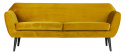 Sofa \'Rocco\' - Okker/Sammet