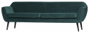 Sofa \'Rocco\' - Petrol/Sammet