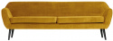 Sofa \'Rocco\' - Okker/Sammet