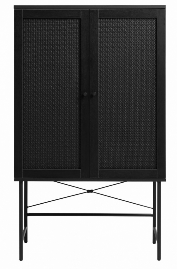 Skab \'Monte\' - Sort i gruppen Møbler / Hylder & opbevaring / Skabe og skænke hos Reforma (34531013)