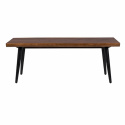 Bænk \'Alagon\' 120x40cm - Brun