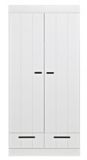 Skab \'Connect\' skuffer - hvid