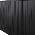 Skænk ‘New Gravure’ 200 cm - Sort/Sort