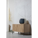 TV-bord ‘New Gravure’ 100 cm - Eg/Sort