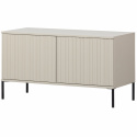 TV-bord ‘New Gravure’ 100 cm - Beige/Sort