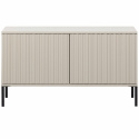 TV-bord ‘New Gravure’ 100 cm - Beige/Sort