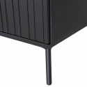 TV-bord ‘New Gravure’ 100 cm - Sort/Sort