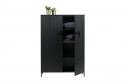 Garderobe \'Bruut\' 2 døre - Sort