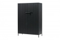 Garderobe \'Bruut\' 2 døre - Sort