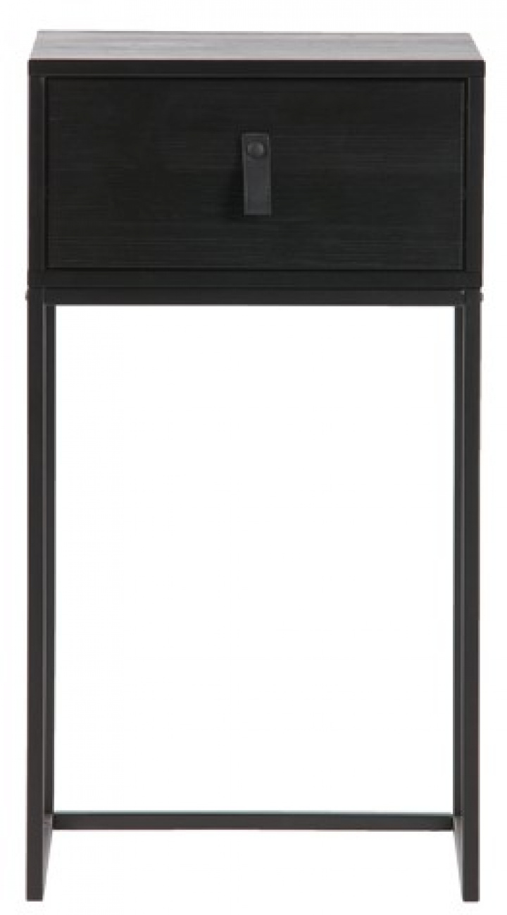 Nattbord \'Zola\' skuffe - Sort i gruppen Møbler / Bord / Sengeborde hos Reforma (373673-Z)