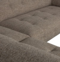 Venstre hjørnesofa \'Lloyd\' - Mørkebrun