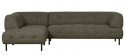 Venstre hjørnesofa \'Lloyd\' - Grøn