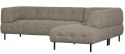 Højre hjørnesofa \'Lloyd\' - Grøn