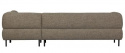 Højre hjørnesofa \'Lloyd\' - Mørkebrun