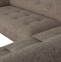 Højre hjørnesofa \'Lloyd\' - Mørkebrun