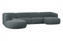 Sofa venstre \'Polly\' - Blå/Grøn