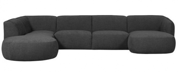Sofa venstre \'Polly\' - Grå i gruppen Møbler / Sofaer / Chaiselong sofaer hos Reforma (374003-G)